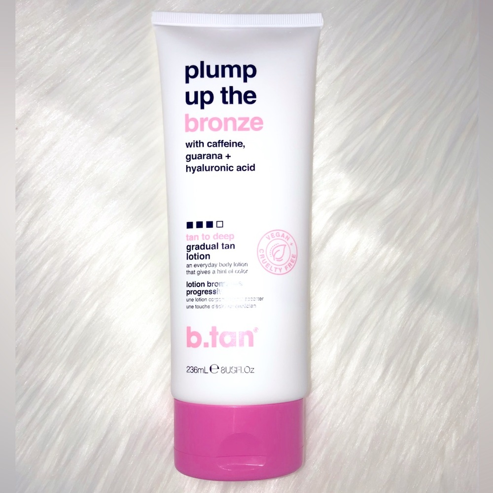 B. Tan Plump Up The Bronze Gradual Tan Lotion, 8 oz Lotion
